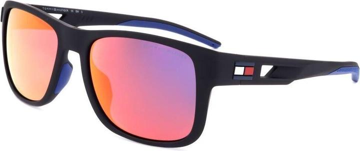 Produktbild Tommy Hilfiger Zonnebril Volwassenen Zilverkleurig Volledig omrand Met spiegelglazen