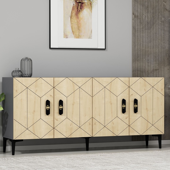 Actual product image Kalune Design Cross Console (150 x 75 x 35 cm)