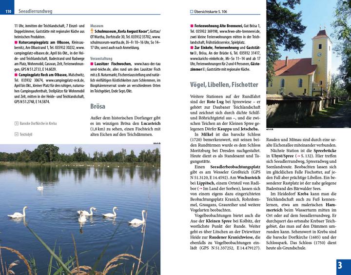 Image du produit Guide de voyage Oberlausitz, Lausitzer Seenland avec Zittauer Gebirge (Allemand, Detlef Krell, 2025)