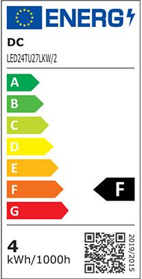 Energie-Label Scharnberger+Hasenbein LED-Röhrenlampe (E27, 4 W, 390 lm, 1 x, F)