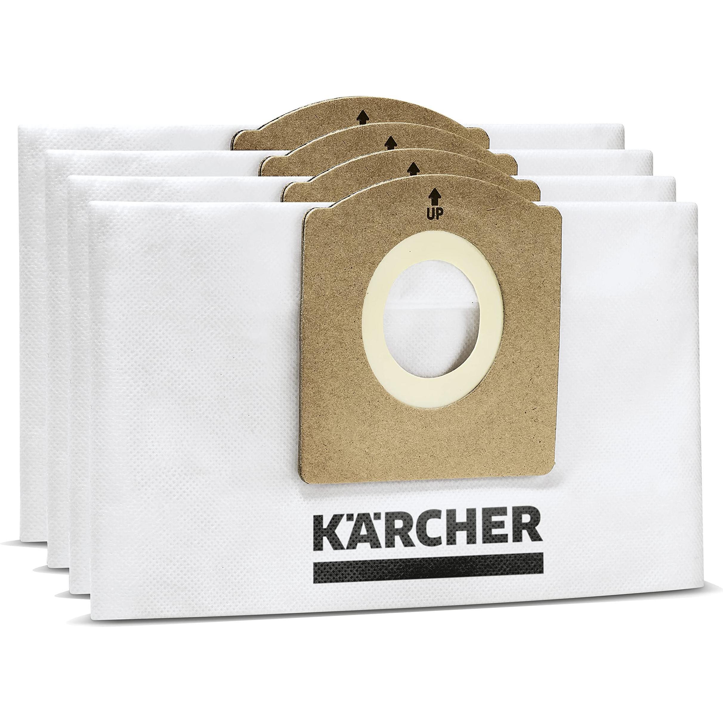 Thumbnail - Kärcher, Industriestaubsauger Zubehör, Vliesfilterbeutel 4 Stck WD 1 Compact Battery