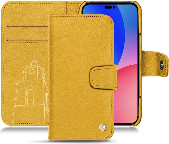 Image du produit Noreve Coque en cuir portefeuille à rabat horizontal (Apple iPhone 14 Pro Max)