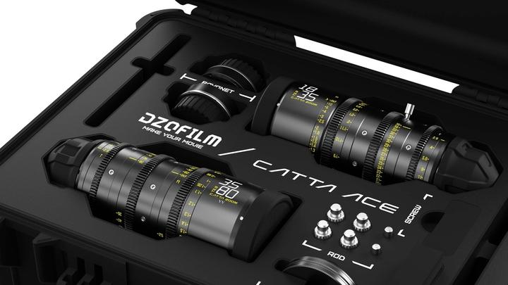 Productafbeelding Dzofilm Catta Ace Zoom 2-Lens Kit (18-35/35-80 T2.9) Zwart (L-Mount, Volledig formaat)