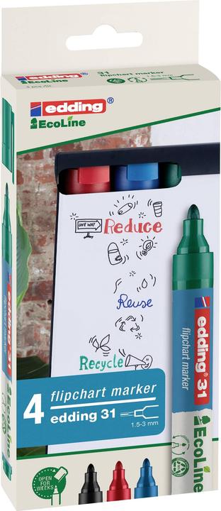 Produktbild Edding Flipchart Marker 3000 (4 x)