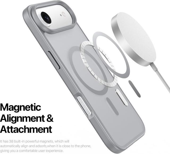 Actual product image Dux Ducis iPhone 17 Air Case with MagSafe - Gray (Apple iPhone Air)