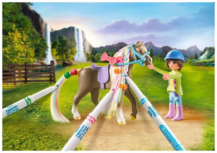 Immagine prodotto Playmobil Set creativo con cavallo e matite (71640)