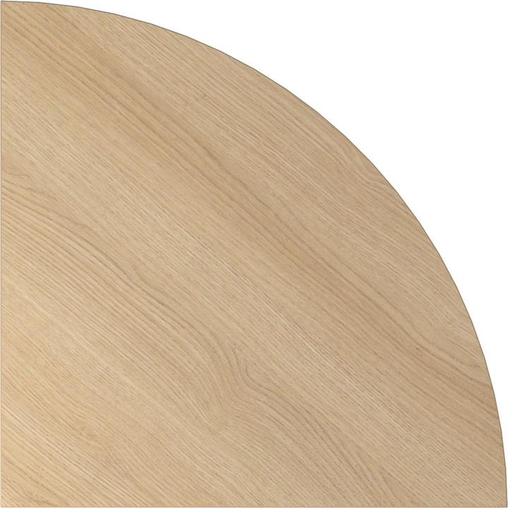 MC Interlinking element Rounded for MyTable XB with table frame White