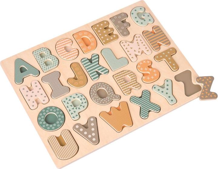 Actual product image Spielba Puzzle Capital Letters (26 pieces)