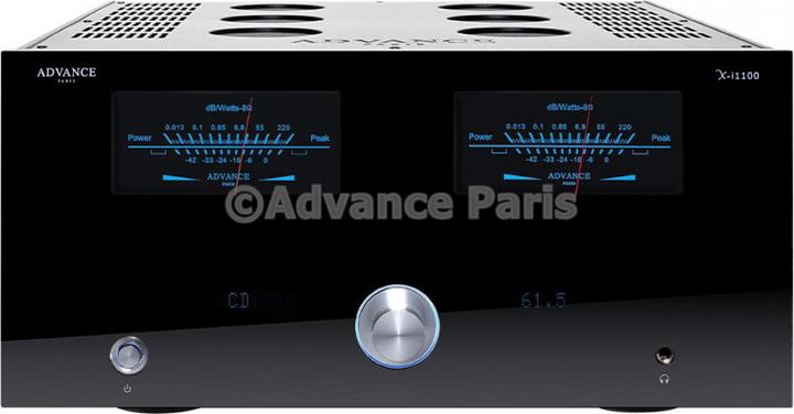 Actual product image advance acoustic X-i1100 reference stereo integrated amplifier *black*