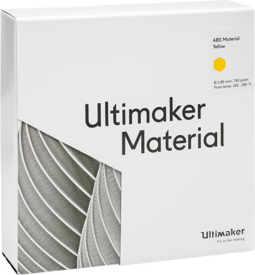 Immagine prodotto Ultimaker Abs (ABS, 2.85 mm, 750 g, Giallo)