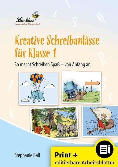 Produktbild Kreative Schreibanlässe für Klasse 1 (Set) (Deutsch, Stephanie Ball, 2024)
