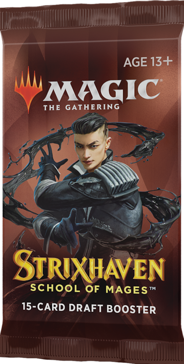Immagine prodotto Magic the Gathering Scuola di maghi di Strixhaven - Booster Pack Draft (Inglese, Pacchetto Booster)