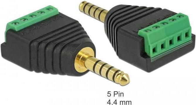 Actual product image Delock Terminal block 4.4mm jack plug (Accessories)