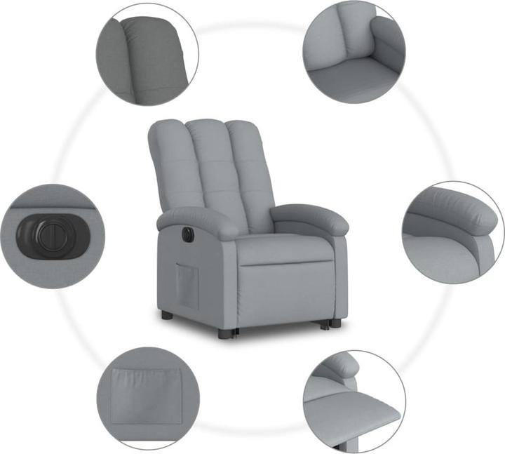 Image du produit vidaXL Relaxsessel mit Aufstehhilfe