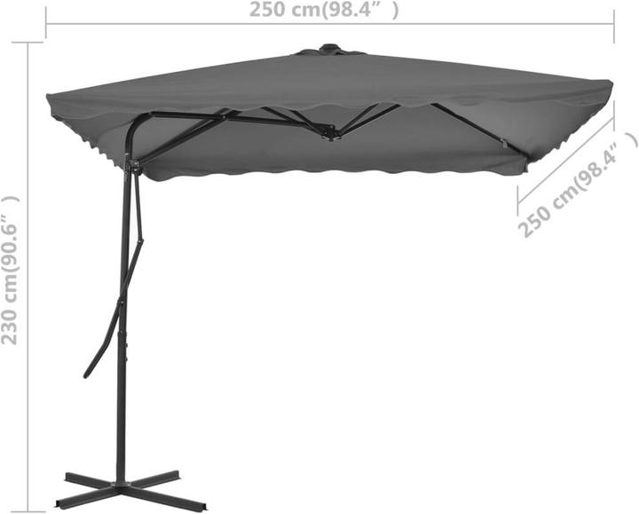 Immagine prodotto vidaXL Sonnenschirm (2.50 m)