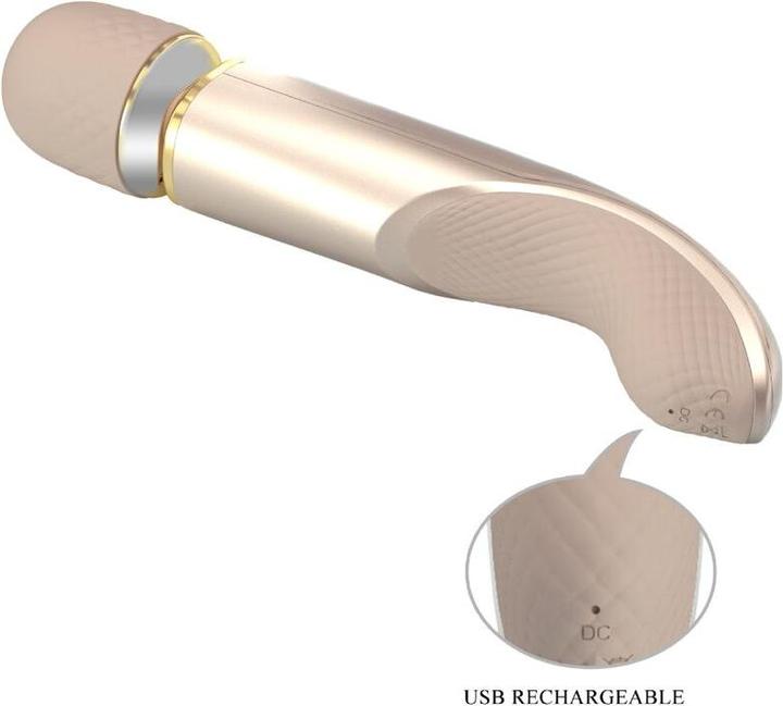 Actual product image Pretty Love Massager 7 Vibration Modes Champagne