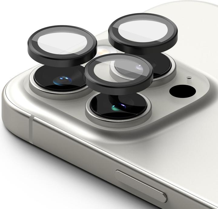 Produktbild Ringke Screen Protector for iPhone 16 Pro / 16 Pro Max CAMERA LENS FRAME GLASS 2 pack (2 Stk., Apple iPhone 16 Pro, Apple iPhone 16 Pro Max)