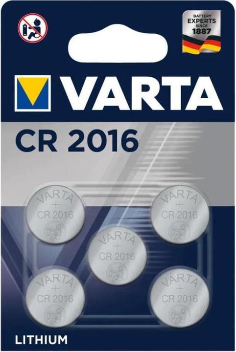 Produktbild Varta Electronics (5 Stk., CR2016, 87 mAh)