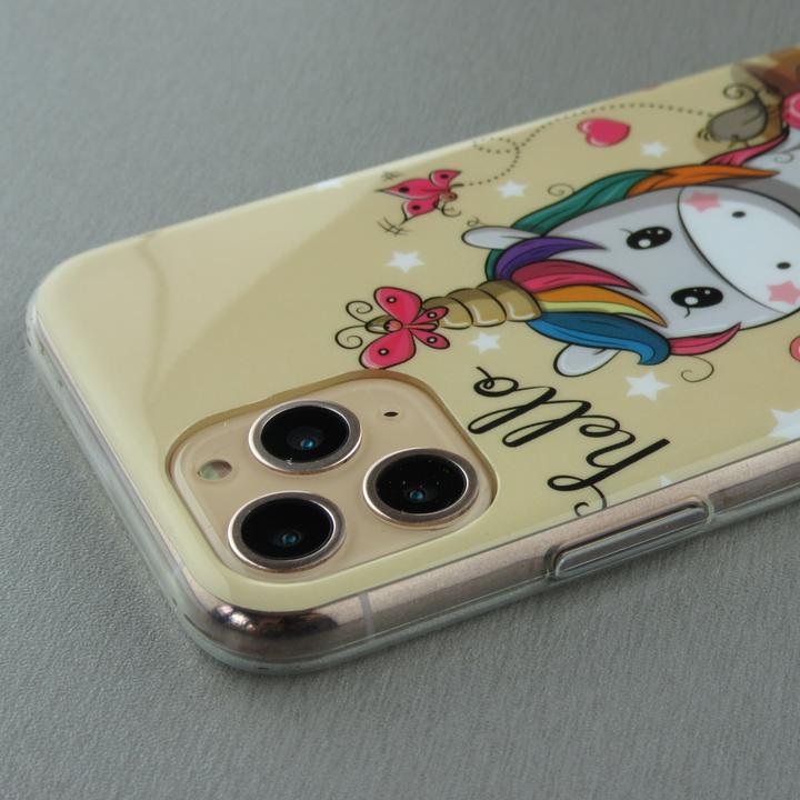 Produktbild PhoneLook Hülle TPU Hello Einhorn (Apple iPhone 11 Pro)