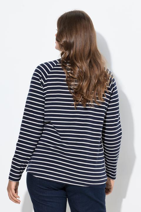 Produktbild Laurasøn Ringelshirt, Rundhalsausschnitt, Langarm (54)