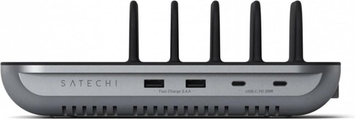 Actual product image Satechi 5 Port MultiDevice Charging Station (20 W)