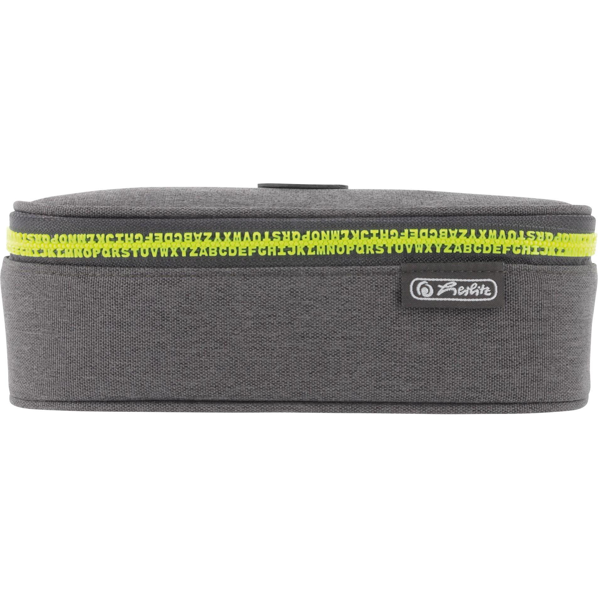 Thumbnail - Herlitz, Etui, Faulenzer beatBox ABC Grey/Yellow