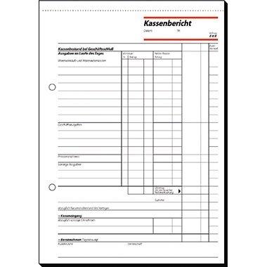 Image du produit Sigel Rapport de caisse Formulaire Format papier : DIN A5 Nombre de copies : 1 copie (50 x)