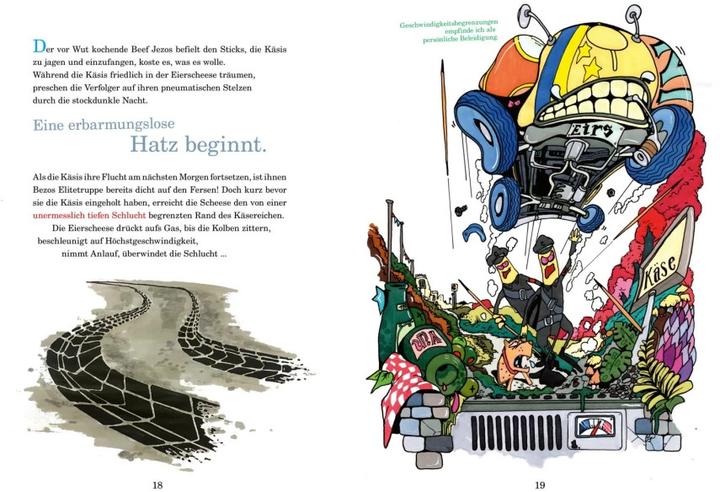 Produktbild Die Käsis (Deutsch, Heinz Strunk, Typeholics, 2023)