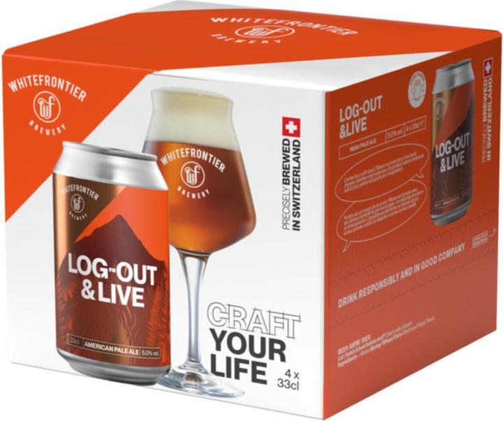Image du produit Whitfrontier Log-Out & Live (12 x 33 cl)