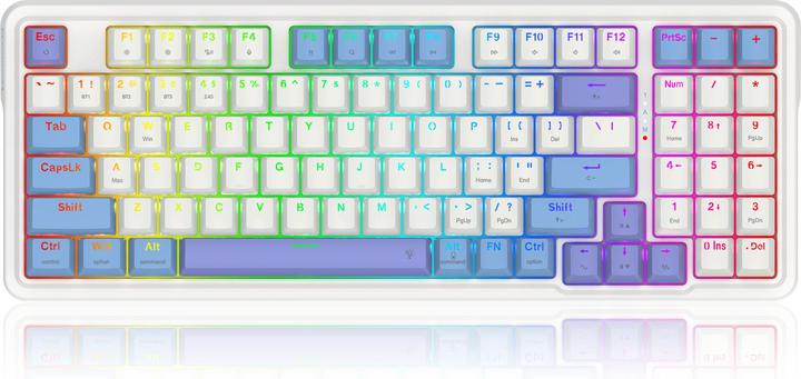 Redragon Klawiatura Gloria Pro (US, Cable, Wireless)