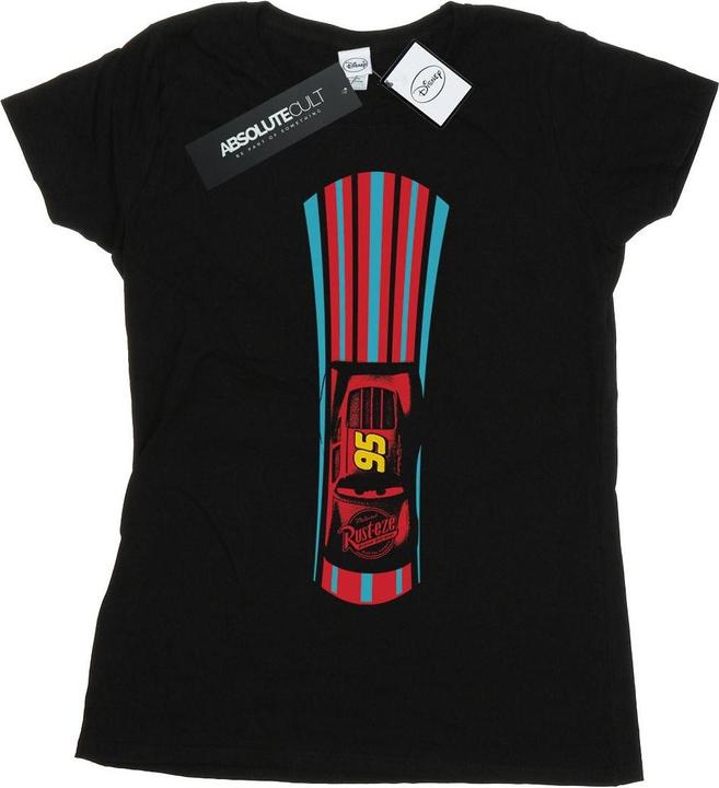 Image du produit Disney - T-shirt CARS LIGHTNING MCQUEEN STRIPES - Femme (M)