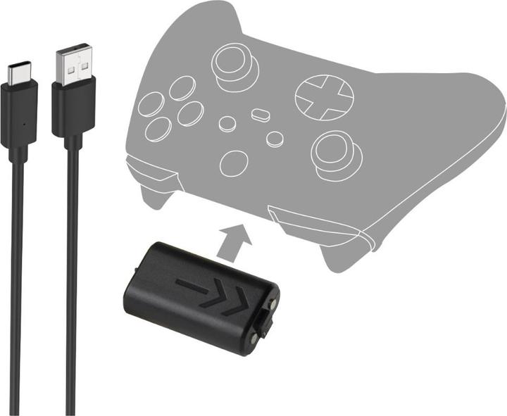 Produktbild Konix Mythics Play + Charge Battery Pack (Xbox Series X)