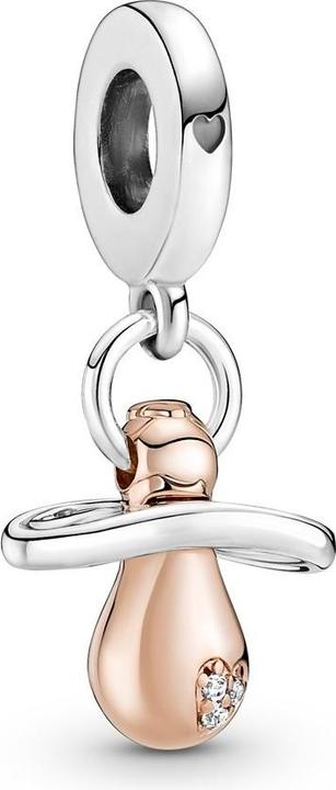 Produktbild Pandora Charm (Zirkonia, Sterling-Silber, 14 Karat Roségold-Plattierung)