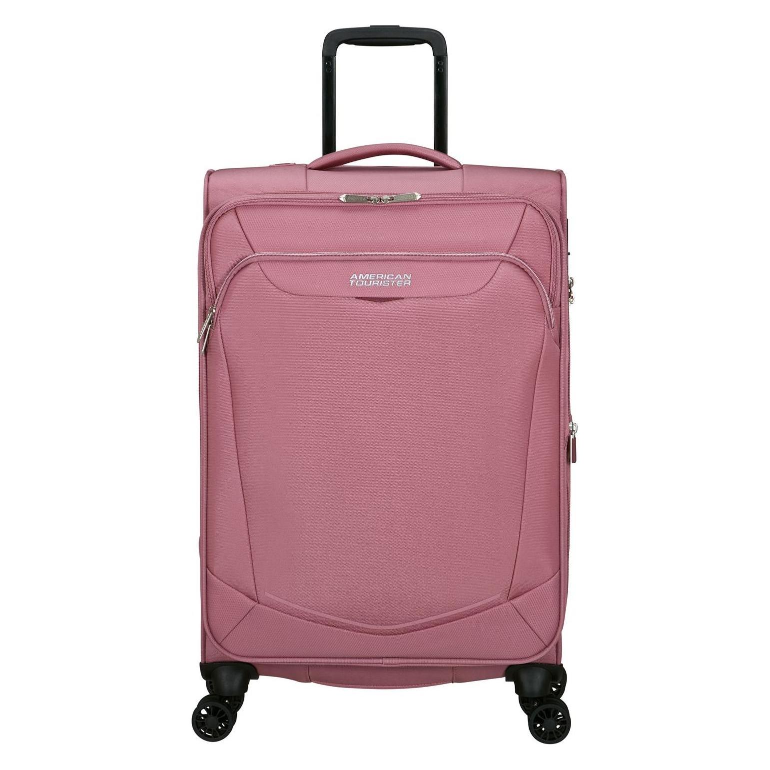American Tourister, Koffer, Spinner Summerride, Roze, (70 l)