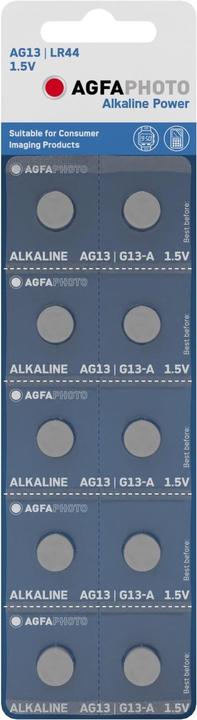 Image du produit AGFAPHOTO Alimentation alcaline (10 pcs, LR44)