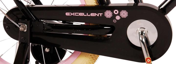Actual product image Volare Excellent Kinderfiets - Meisjes - 16 inch - Zwart - 95% afgemonteerd (16")
