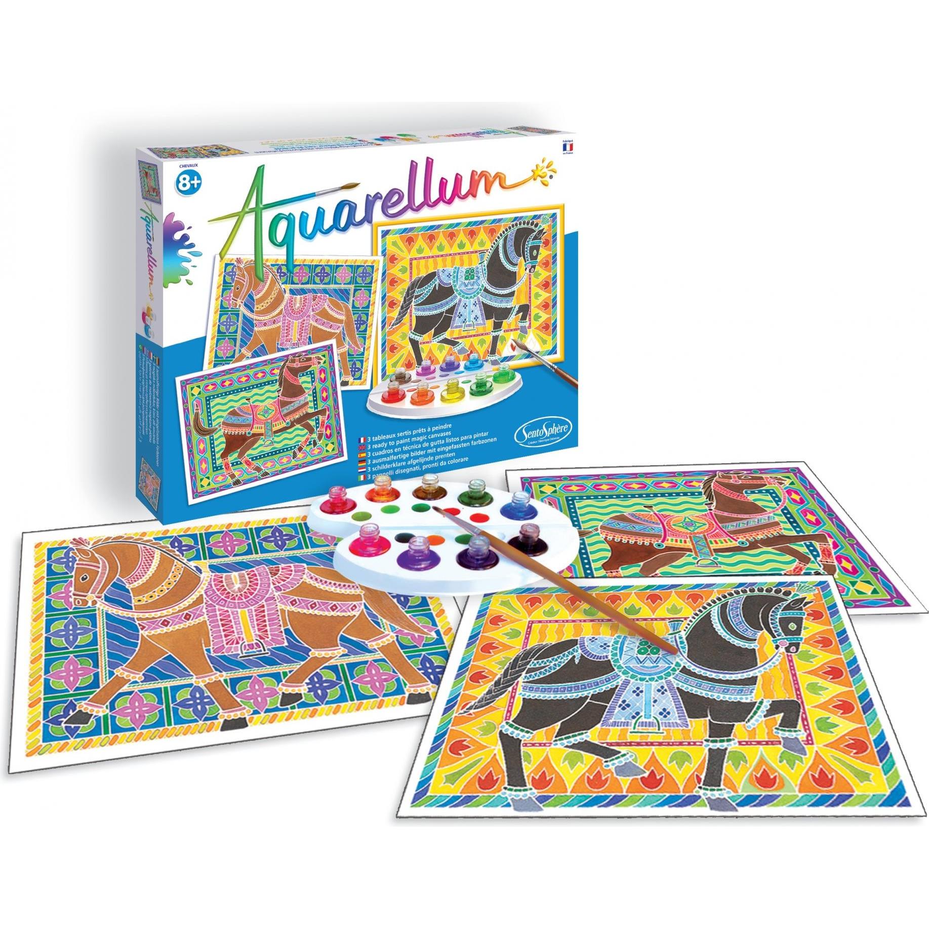 Thumbnail - Sentosphere Aquarellum Gm 3T Chevaux