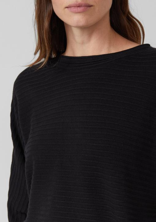 Produktbild s.Oliver Strickpullover Relaxed Fit Pullover mit Fledermausärmeln (40)