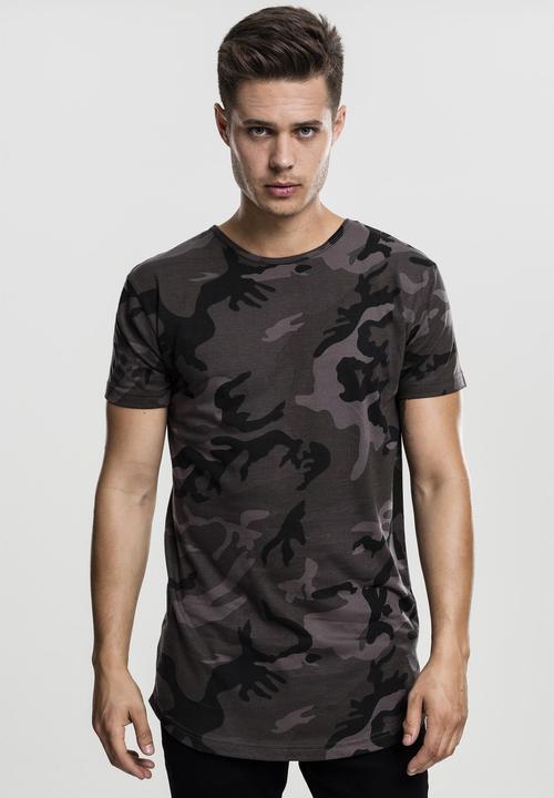 Produktbild Urban Classics Camo Shaped Long Tee (S)