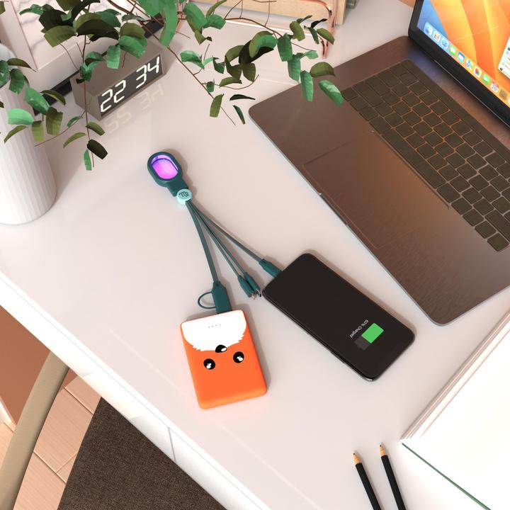 Produktbild MOB Universal Ladekabel 4in1 - Sternzeichen Jungfrau (USB 4.0)