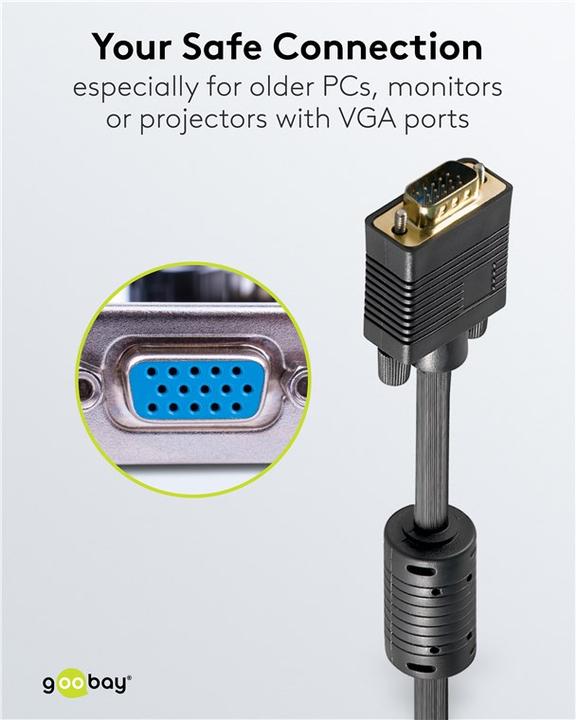 Produktbild LogiLink VGA — VGA (1.80 m, VGA)