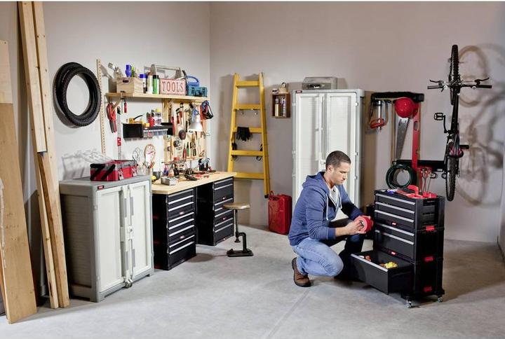 Produktbild Keter Werkzeugwagen Schubladen (1x)