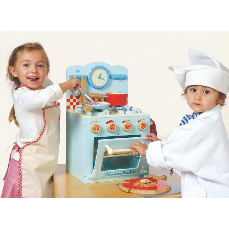Thumbnail - Le Toy Van Honeybake Herd & Ofen Set blau