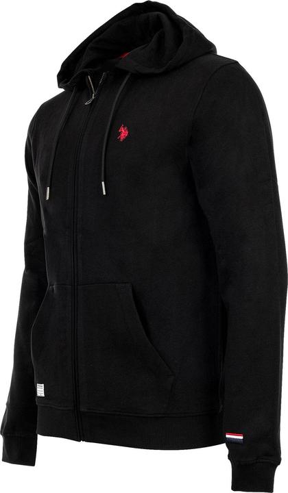 Produktbild U.S. Polo Diagonal Fleece Carbon Finish Sweatjacke (M)