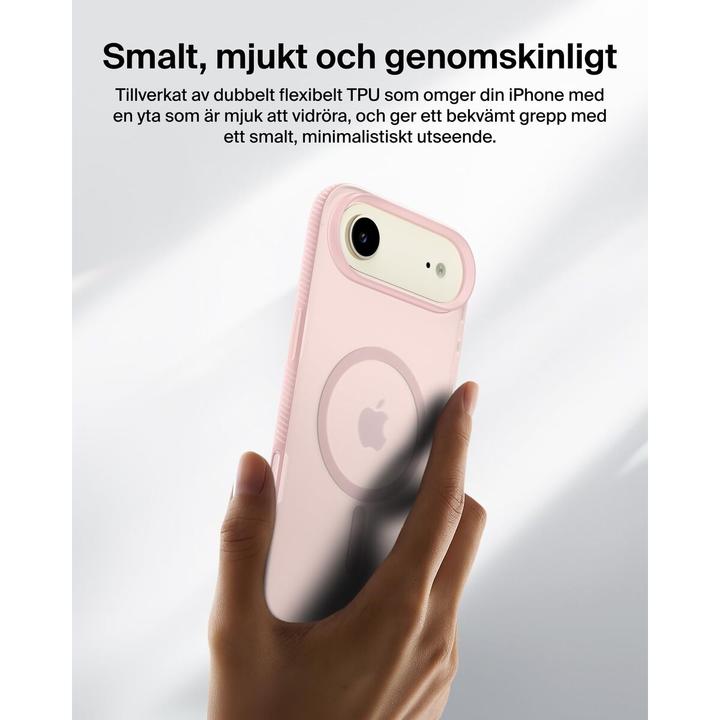 Productafbeelding Belkin Grip magn. Schutzhülle iPhone Air pink MSA037HQPK (Apple iPhone Air)