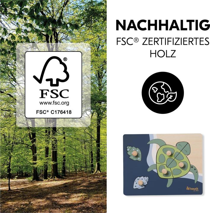 Produktbild Hauck Puzzle N Sort Turtle