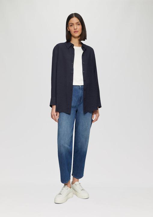 Produktbild S.Oliver Bluse Strukturierte Hemdbluse aus Viskosemix (40)