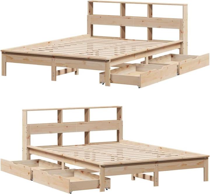 Produktbild vidaXL Bettgestell (140 x 190 cm)