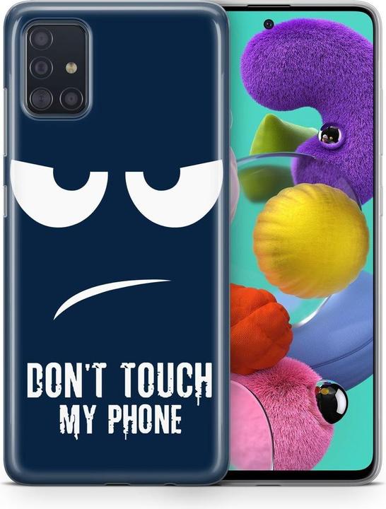 Dont Touch My Phone Blau
