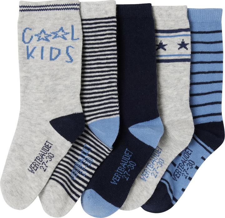 Produktbild Vertbaudet 5er-Pack Jungen Socken COOL KIDS (5er Pack, 31, 34)